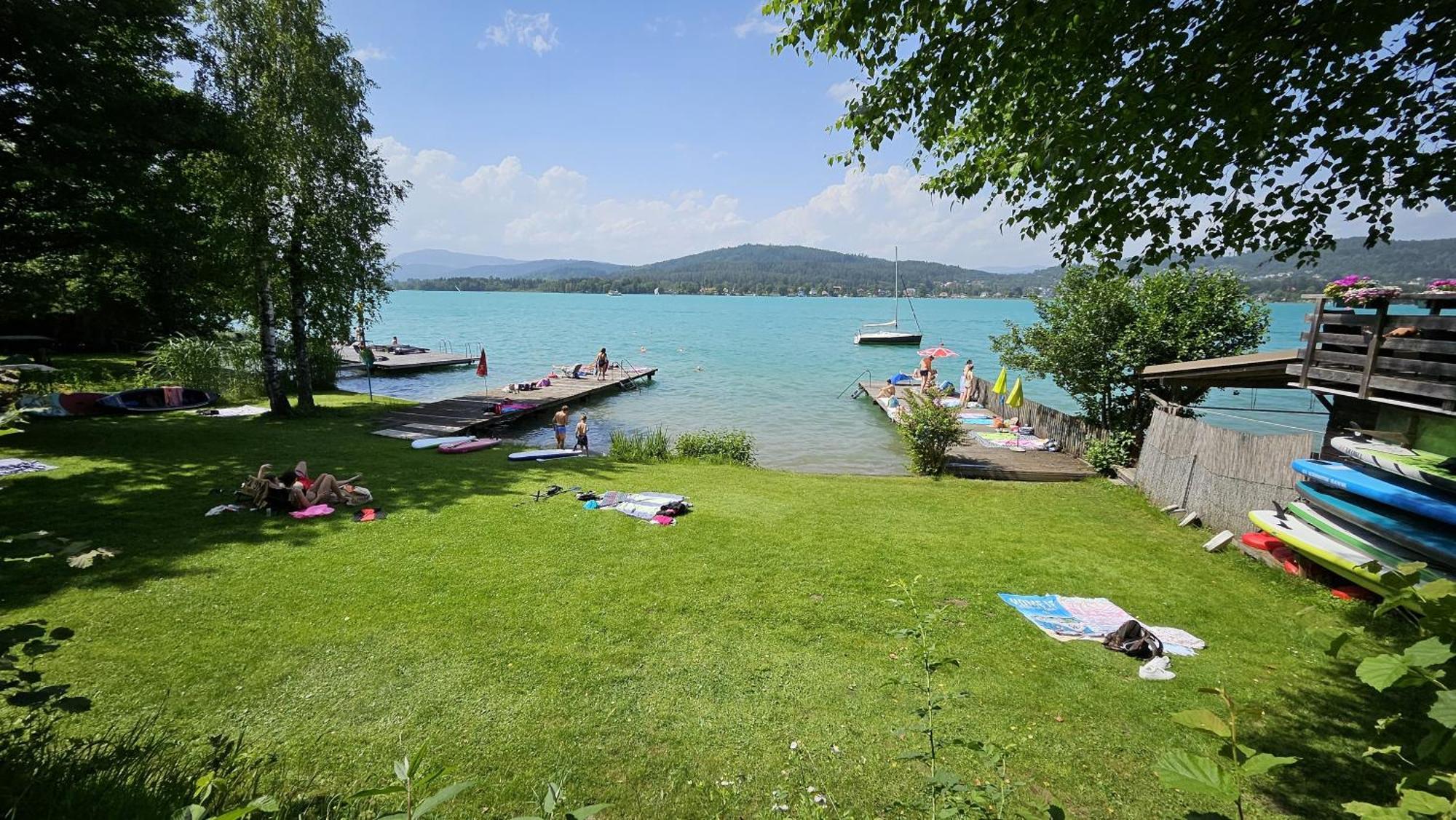 "Casa Antonio" 3 Gehminuten Strandbad Sekirn, Inkl Seezugang Zewnętrze zdjęcie